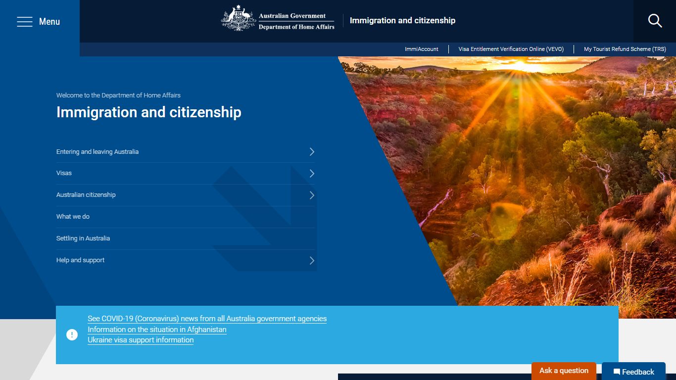 Immigration and citizenship - Home Affairs